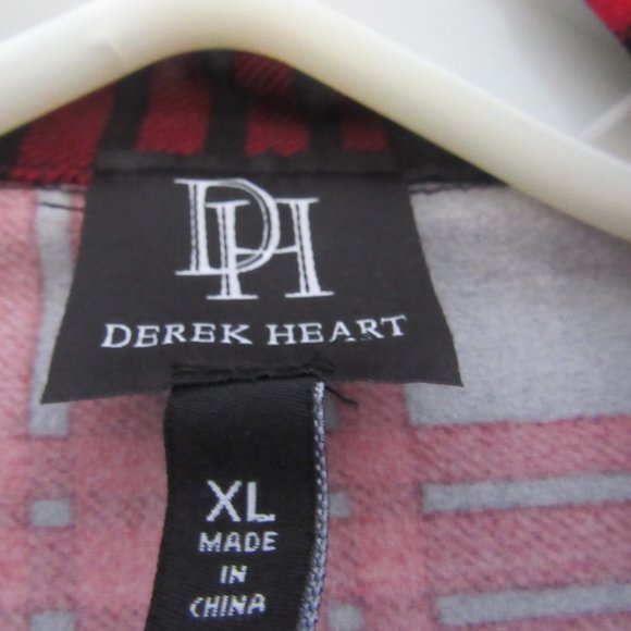 Derek Heart Red plaid Dress Size XL - Picture 2 of 9